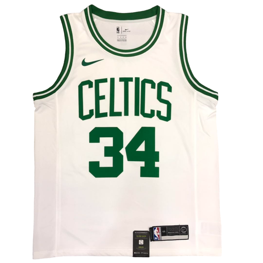 Regata NBA Boston Celtics Retrô Nike Authentic Pierce 34 - Branca