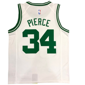 Regata NBA Boston Celtics Retrô Nike Authentic Pierce 34 - Branca