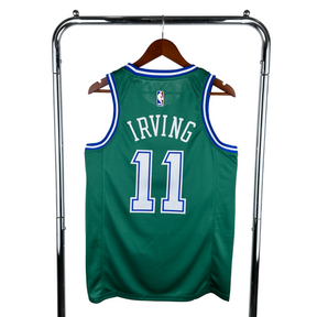 Regata NBA Dallas Mavericks Retrô Nike Authentic Irving 11 - Verde