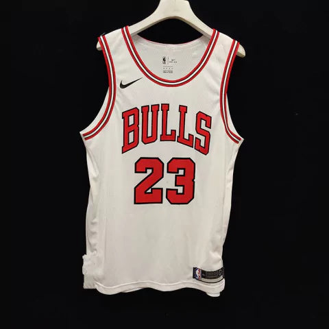 Regata NBA Chicago Bulls Icon Edition Nike Authentic Jordan 23 - Branca