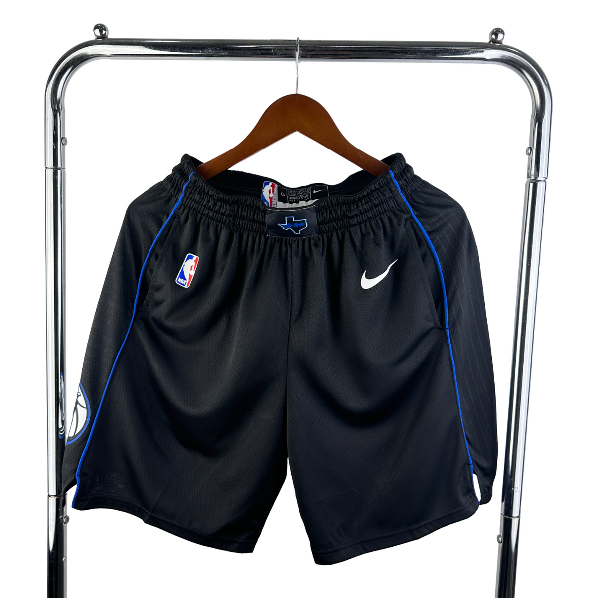 Bermuda NBA Dallas Mavericks Nike Authentic - Preta