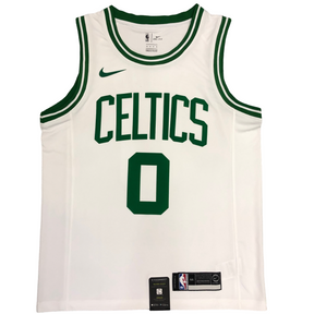 Regata NBA Boston Celtics Retrô Nike Authentic Tatum 0 - Branca